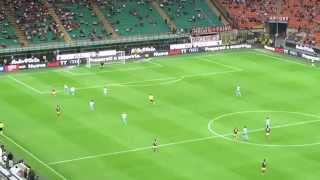 Stephan El Shaarawy showing his skills (AC Milan vs. Lazio 31.08.2014)