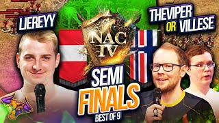 Liereyy vs TheViper/Villese NAC4 SEMIFINALS BRUTAL SET