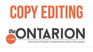 Copy Editing 101