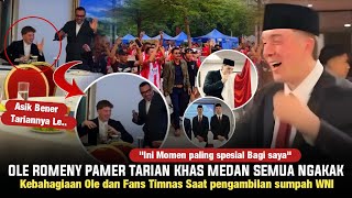 OLE MELOKAL! Pamer Tarian Khas Medan Depan Arya Sinulingga | Fans Timnas Bahagia, Erick Thohir Pede