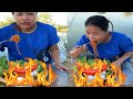 Eating​​ Spicy Korean Noodle | Countryside Clan |