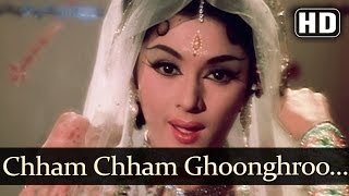 Chham Chham Ghungroo (HD) - Kaajal Songs - Meena Kumari - Raj Kumar - Asha Bhosle