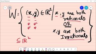 Example of a subset of R^2 which is not a subspace??