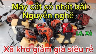 Máy cắt cỏ nhật bãi giá rẻ, nguyễn nghề, Đt0944423698. Lô Xã, ngày 9/1 /2025, xả kho cuối w