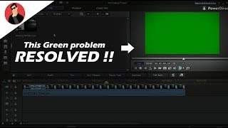 Cyberlink PowerDirector 10,11,12,13,14,15 Green Screen Problem Resolved🙂
