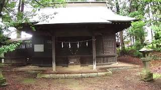 【08-05 クネノウチ八幡宮 (はちまんぐう) 】松本市の内田地区　自転車で散策（1.5倍速）