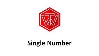 Single Number | LeetCode 136 | Amazon Coding Interview Tutorial
