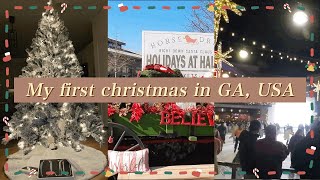 🇺🇸뒷북일기: 미국에서의 첫 크리스마스 | Late to the party log : My first christmas in GA, USA