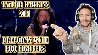 GOOSE BUMPS!!! Foo Fighters ft. Shane Hawkins Perform "My Hero" REACTION