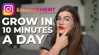 my DAILY Instagram engagement routine
