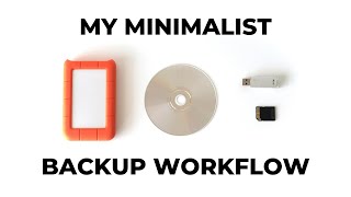 My Simple Backup Workflow for Photographers | Never Lose Data Again