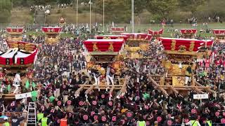 三木の祭り屋台大集合! 屋台28基総練り！三木市制70周年記念