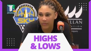 Kamilla Cardoso SAYS she needs to GET IN SHAPE after the Sky's LOSS to Sun | FULL POSTGAME