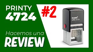 🔴 Trodat Printy 4724, un sello de caucho PERSONALIZADO con FECHADOR incluido, ideal PARA EMPRESAS¡