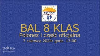 Bal 8 klas - polonez. SP 357