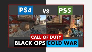 PS5 vs PS4 Black Ops Cold War Gameplay