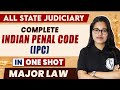 Complete IPC in ONE SHOT | Major Law | All State Judiciary  @JudiciarybyPW