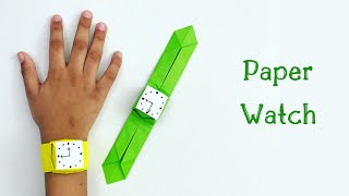 How To Make Easy Paper Watch For Kids / Nursery Craft Ideas / Paper Craft Easy / KIDS crafts
