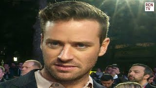 Armie Hammer Interview Call Me By Your Name Premiere