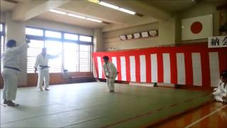 Policemen's Kendo \u0026 Judo　松戸東署納会試合2013