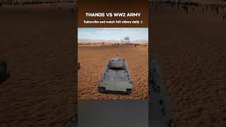 THANOS VS WW2 ARMY | Ultimate Epic Battle Simulator 2 | UEBS 2