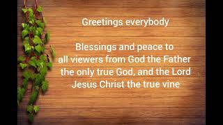 Trinity error exposed: "The Father and Holy Spirt are separate persons" Disproven by the Bible
