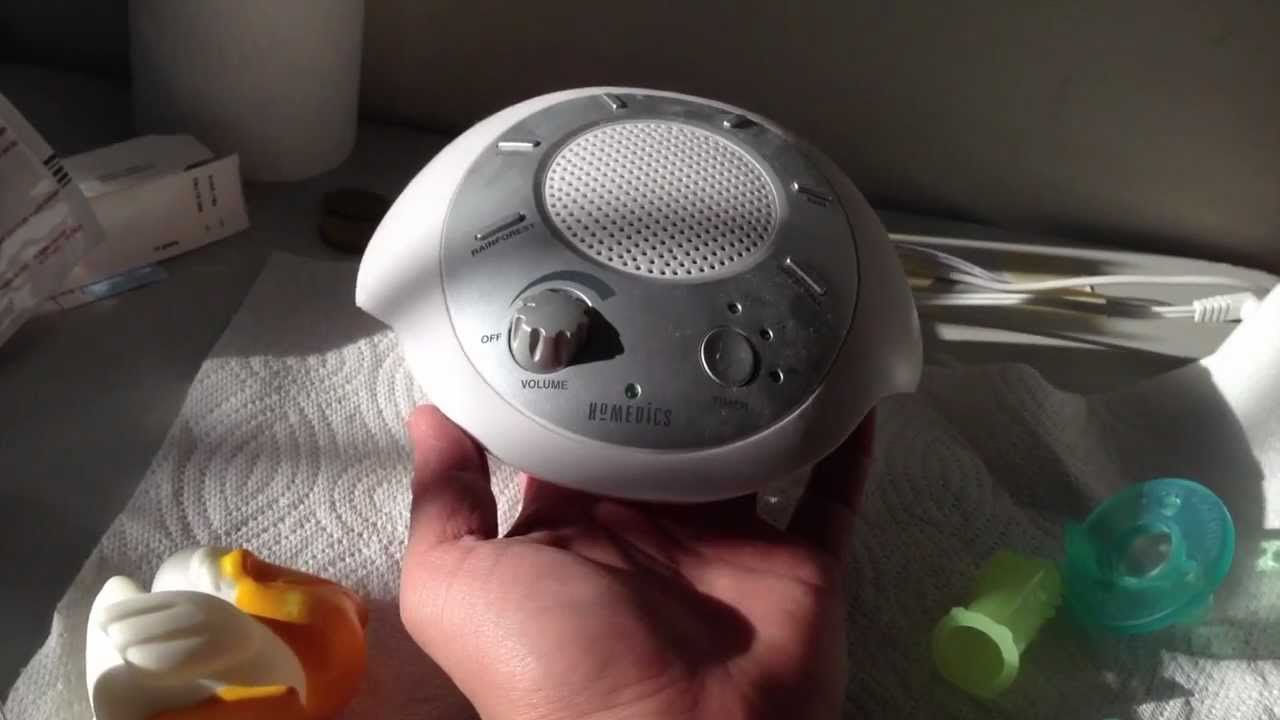 HoMedics SS-2000E Sound Machine Review - YouTube