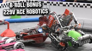 229V ACE Robotics | B Roll Bonus VEX Worlds Research Q34 Over Under