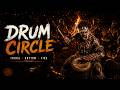 African Tribal Drum Circle 🔥 Powerful Fire Rhythm & Warrior Drums
