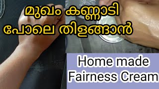 മുഖം കണ്ണാടി പോലെ തിളങ്ങാൻ അടിപൊളി Homemade Cream ||Beauty with Sree