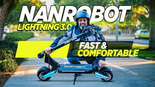 NANROBOT Lightning Version 3.0 | SuperCharged Scooter Review