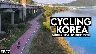 Cycling Korea Ep.17 🇰🇷 Bukhangang Bike Path | Seoul to Cheongpyeong