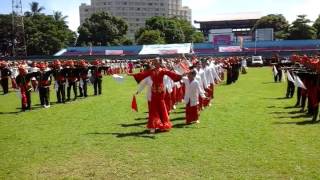 Tarian Maengket Massal (SD GMIM 5 MANADO) dalam rangka PERAYAAN HUT WKI GMIM KE-79