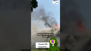 Dark Evil Spirits Caught Escaping On Camera Shorts