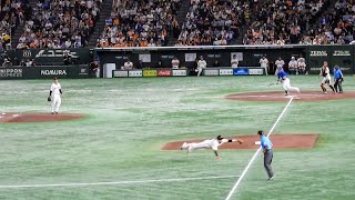 【美しい】坂本勇人ファインプレー連発!!　2024.7.12