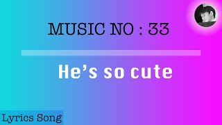 He's Soo Cute | Lyrics song with english subtitle | Sarileru Neekevvaru