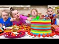 Cooking and more Children's Songs and Videos with Five Kids