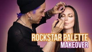 Rockstar Eyeshadow Palette Makeover Tutorial: EDDIE FUNKHOUSER® Cosmetics -