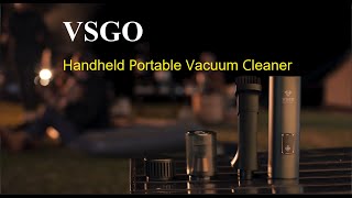 VSGO handheld portable vacuum cleaner, a must-have for your outdoor adventure!