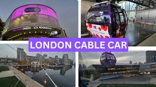 Enjoying PANORAMIC views of London on the IFS Cloud Cable Car 2024