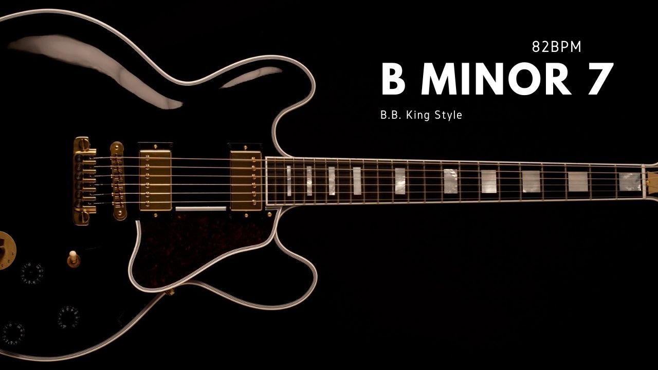 Blues Backing Track BB King Style In B Minor 7 (82bpm) - YouTube