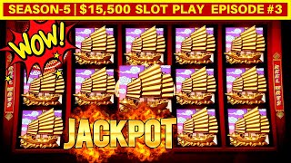 Rising Fortunes Slot Machine HANDPAY JACKPOT w/$8.80 MaxBet | Season-5 | EPISODE #3