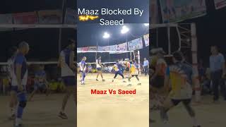 Maaz Vs Saeed status volleyball 🏐 #best #shorts #maaz #volleyball #atitude Maaz And saeed 😍🥰🌲🥳