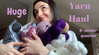 Huge yarn haul! Scottish yarns, Noro, Gepard Garn, Cascade and more!