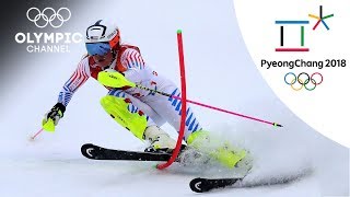 Lindsey Vonn's Alpine Skiing Highlights | PyeongChang 2018