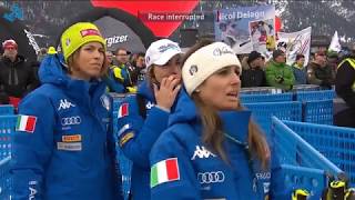 Alpine Skiing - 2019 - Women's Downhill - Sosio big crash in Garmisch