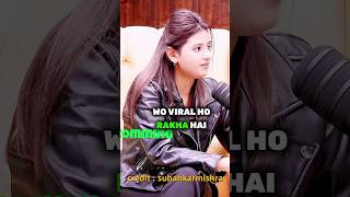 Anjali arora react on hit viral mms 😱.#shorts#podcast #anjaliarora #viral.