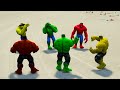 team hulk color vs team hulk 2099 color epic superheroes war