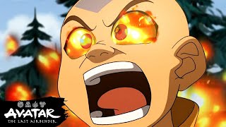 Aang Unleashing His ANGER For 10 Minutes 😡 | Avatar: The Last Airbender