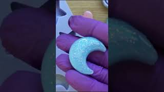 So satisfying! Demolding resin charms from silicone molds